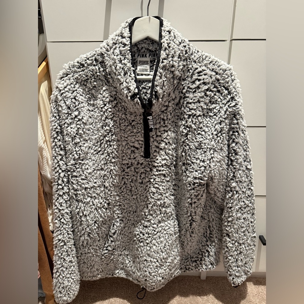 PINK Grey Sherpa